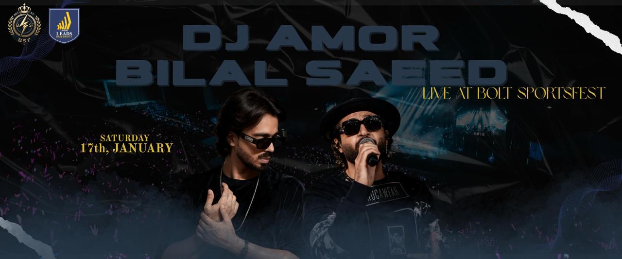 Bilal Saeed performing